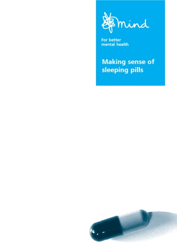 Making sense of sleeping pills and minor tranquillisers