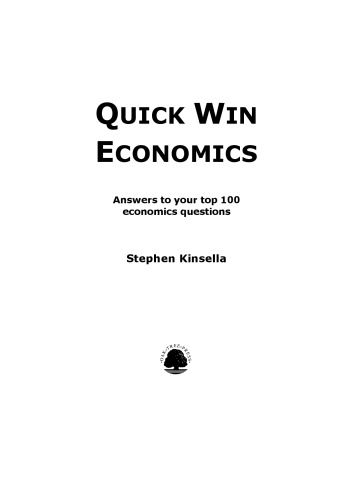 Quick Win Economics