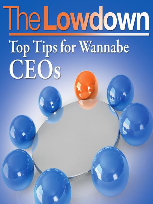 Top Tips for Wannabe CEOs