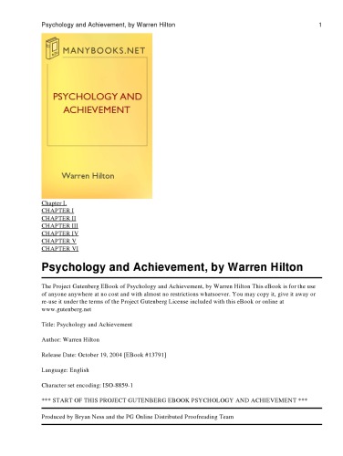 Applied Psychology