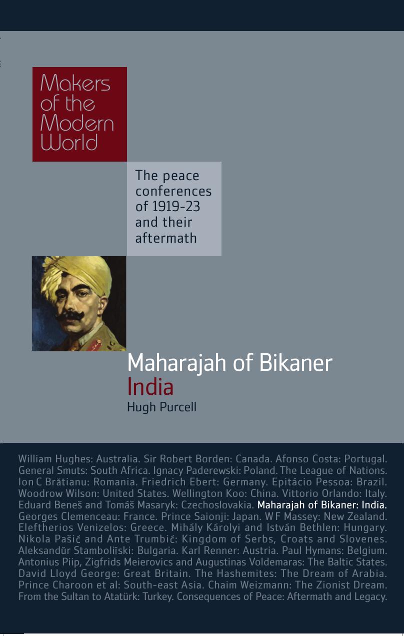 Maharajah of Bikaner, India