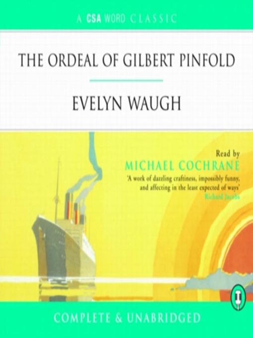 The Ordeal of Gilbert Pinfold