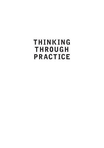 Thinking through practice : art as research in the academy