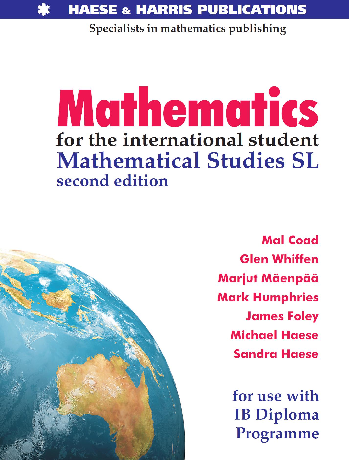 Mathematics For The International Student