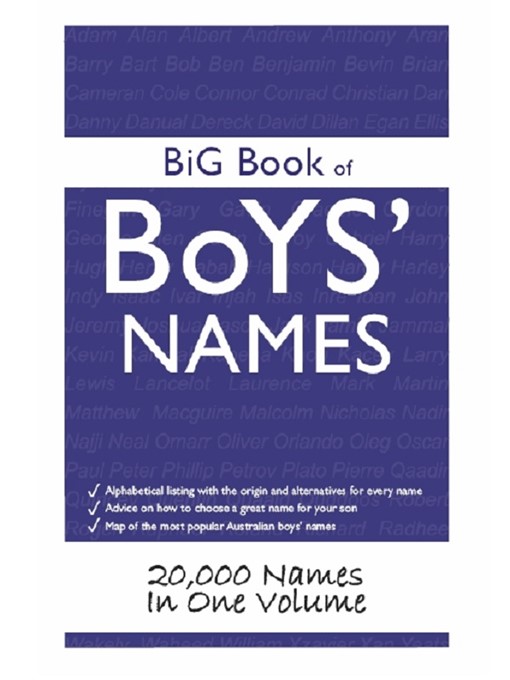 Big Book of Boys' Names