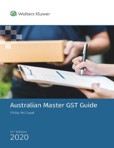 Australian master GST guide 2020