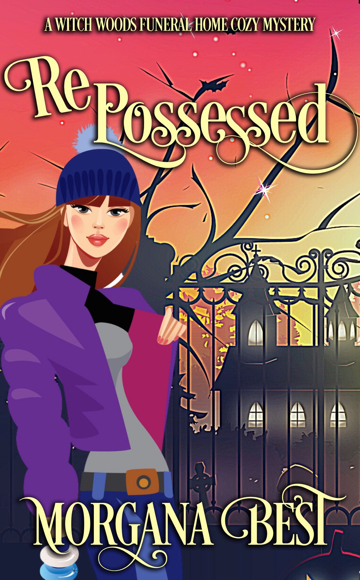 Repossessed: Funny Cozy Mystery (Witch Woods Funeral Home)