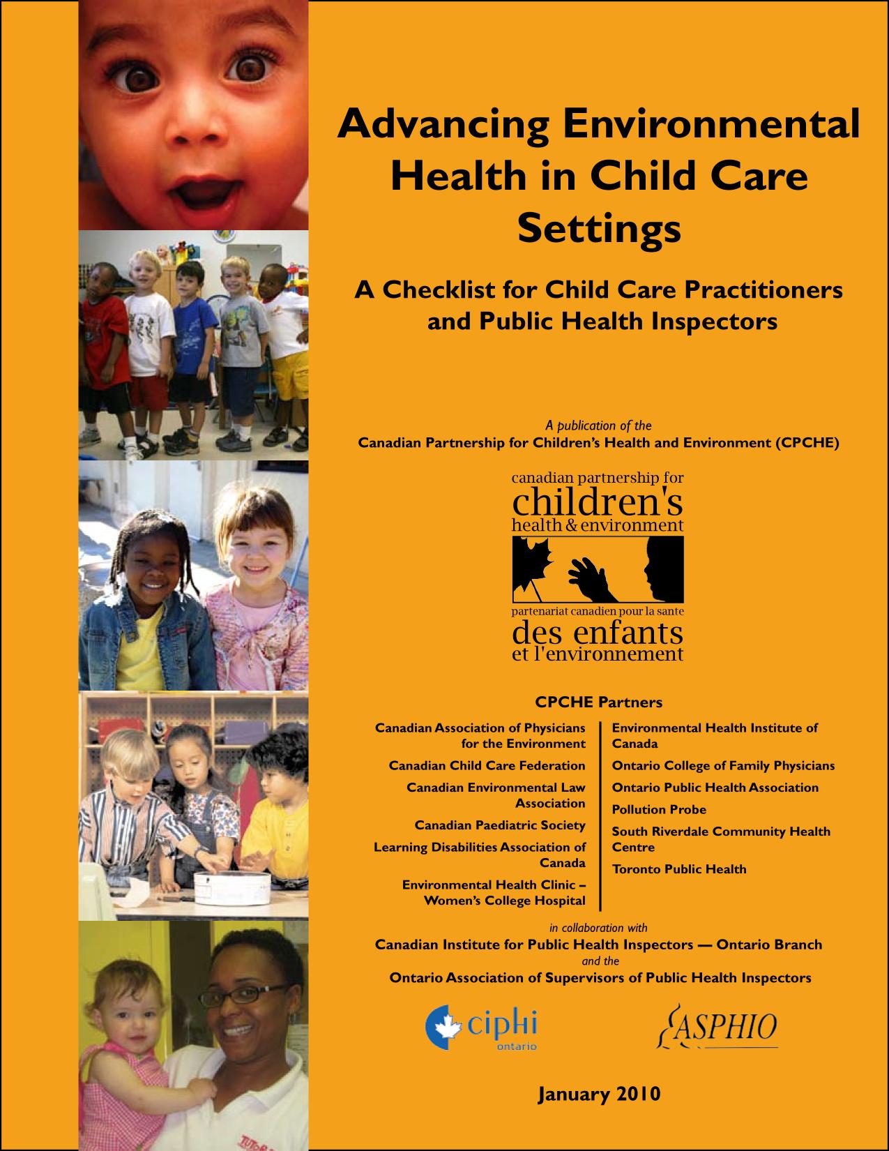 Advancing Environmental Health in Child Care Settings