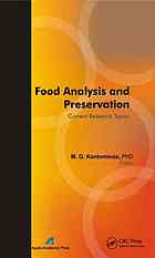 Food Analysis and Preservation