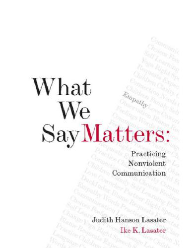 What We Say Matters