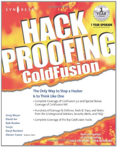 Hack proofing ColdFusion