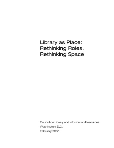 Library As Place