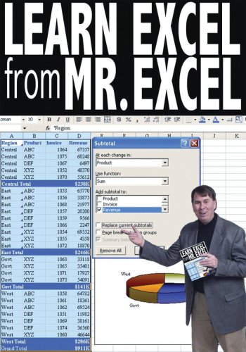 Learn Excel 97 Through Excel 2007 from Mr. Excel