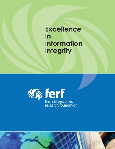 Excellence in information integrity