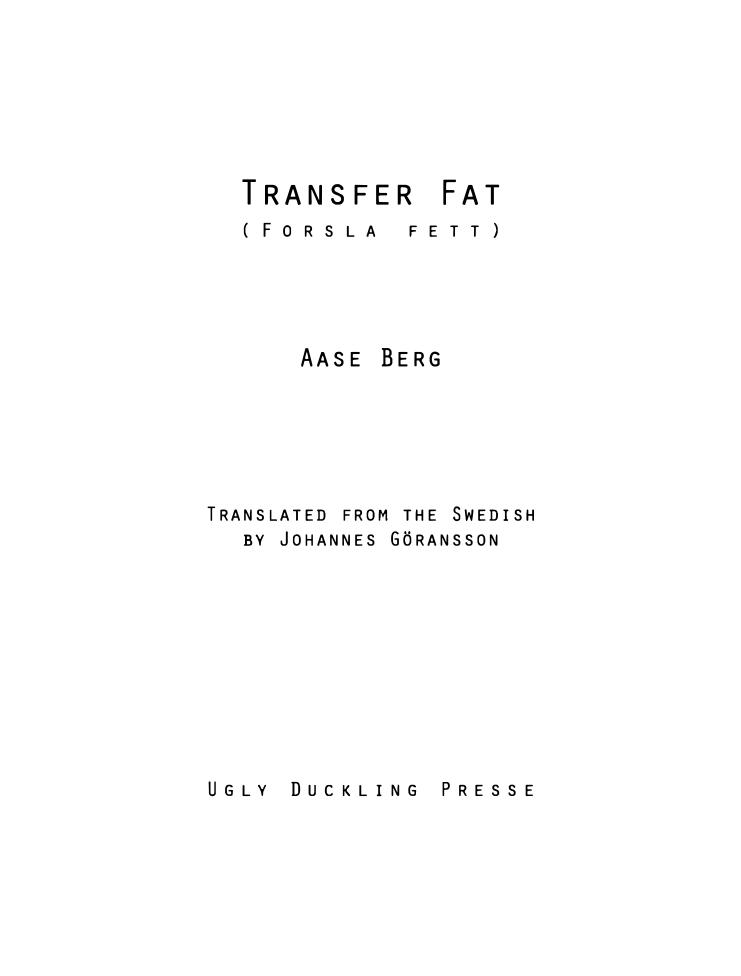 Transfer Fat