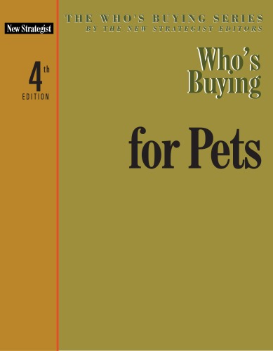 Who's buying for pets