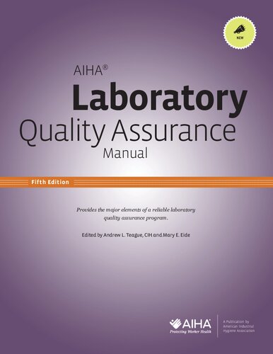 Laboratory quality manual