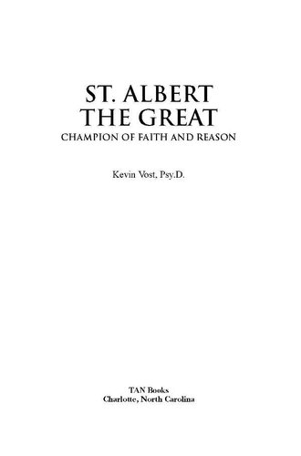 St Albert the Great: Champion of Faith and Reason