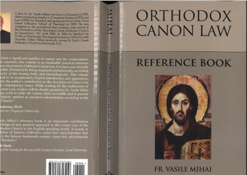 Orthodox Canon Law Reference Book