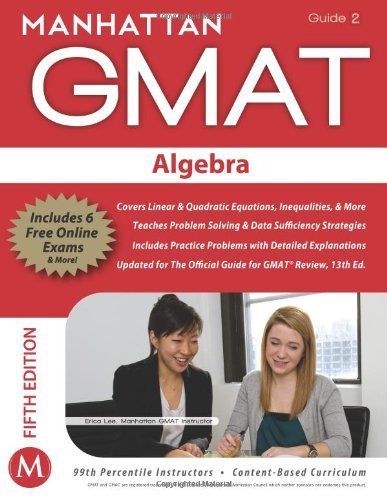 GMAT Algebra, Guide 2