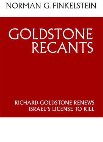 Goldstone Recants