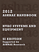 HVAC Systems and Equipment 2012