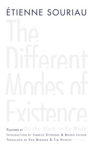 The Different Modes of Existence