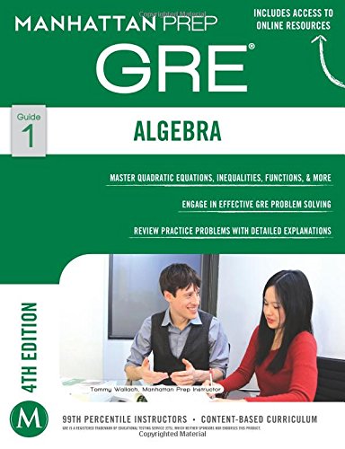 Algebra GRE Strategy Guide