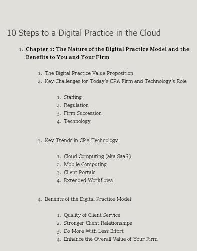 10 Steps to a Digital Practice in the Cloud