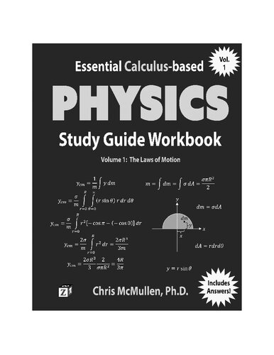 Essential Calculus-based Physics Study Guide Workbook