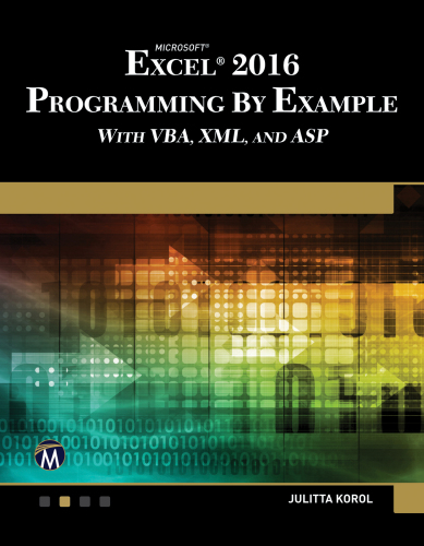 Microsoft Excel 2016 Programming Pocket Primer