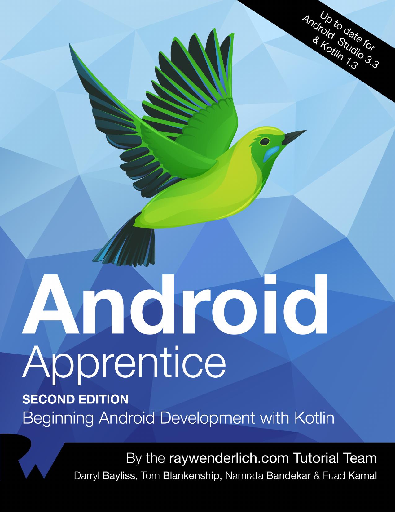 Android Apprentice (Second Edition)