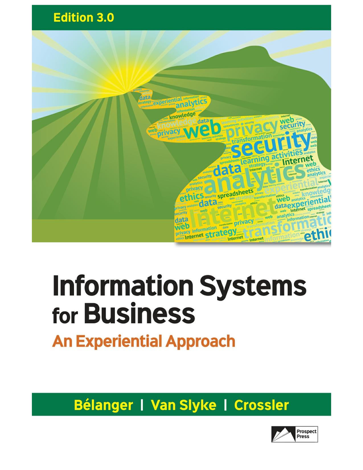 Information systems for business : an experiential approach