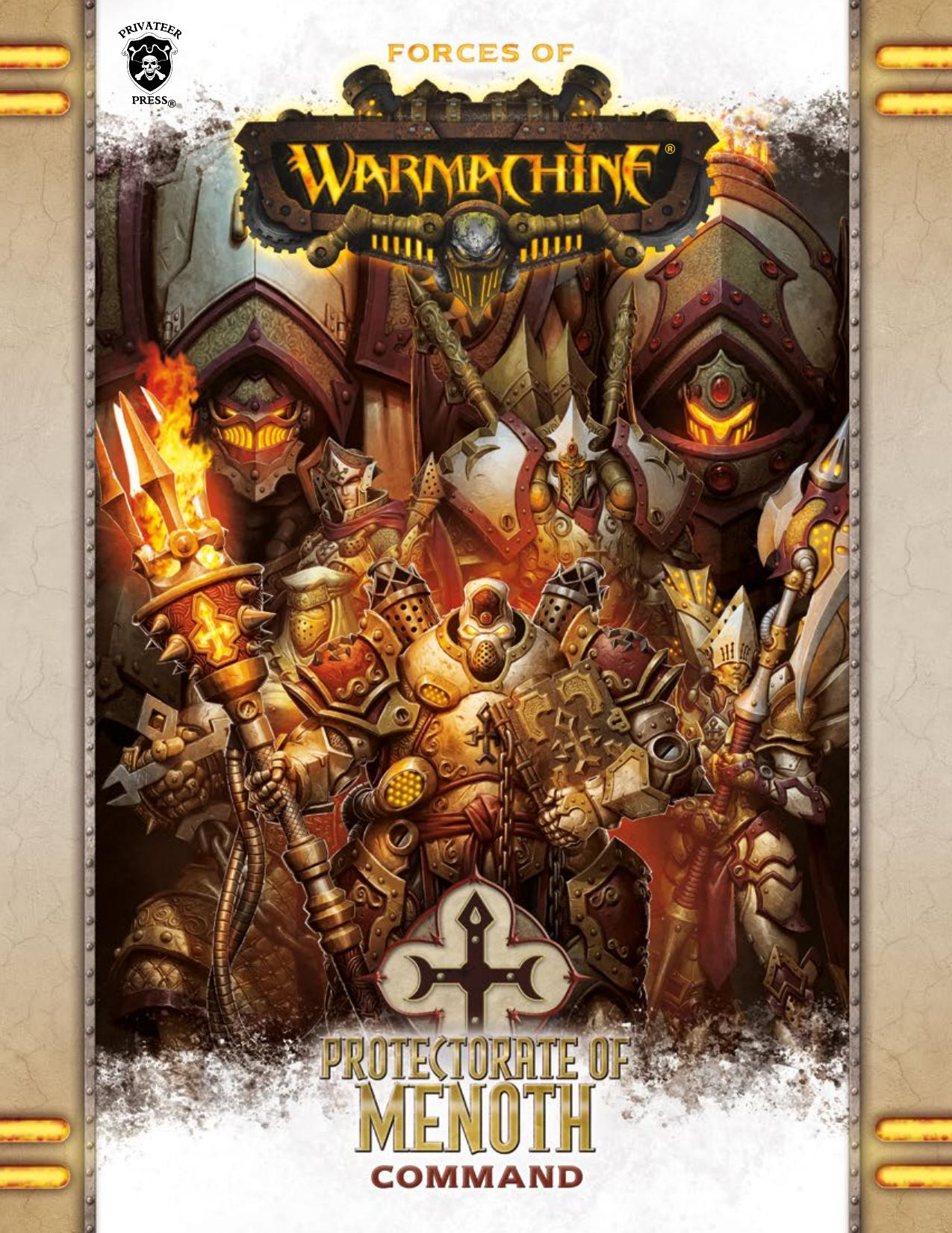 Forces of WARMACHINE: Protectorate of Menoth Command