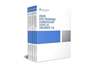 Cfa Program Curriculum 2020 Level III, Volumes 1 - 6, Box Set