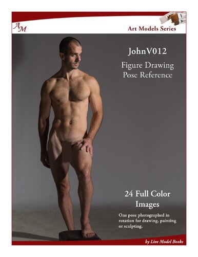 Art Models JohnV012 : Figure Drawing Pose Reference.