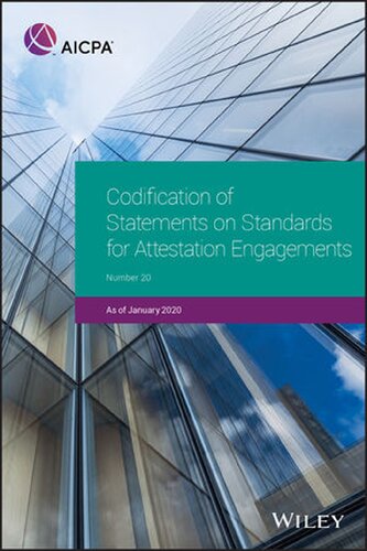 Codification of Statements on Standards for Attestation Engagements, 2020