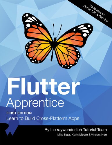 Flutter Apprentice (First Edition): Learn to Build Cross-Platform Apps