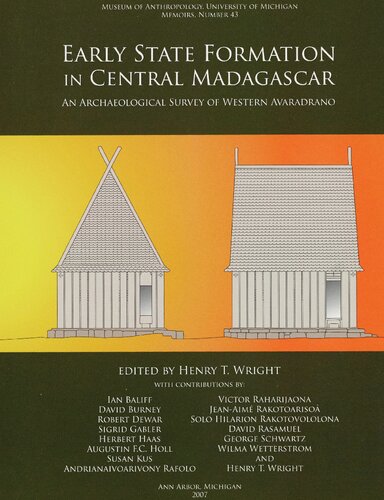 Early state formation in central Madagascar : an archaeological survey of western Avaradrano