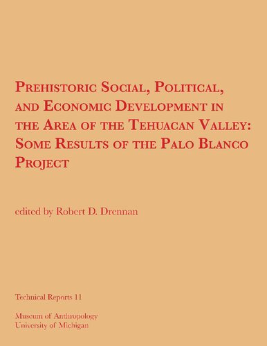Prehistoric social, political, and economic development in the area of the Tehuacan Valley : some results of the Palo Blanco project
