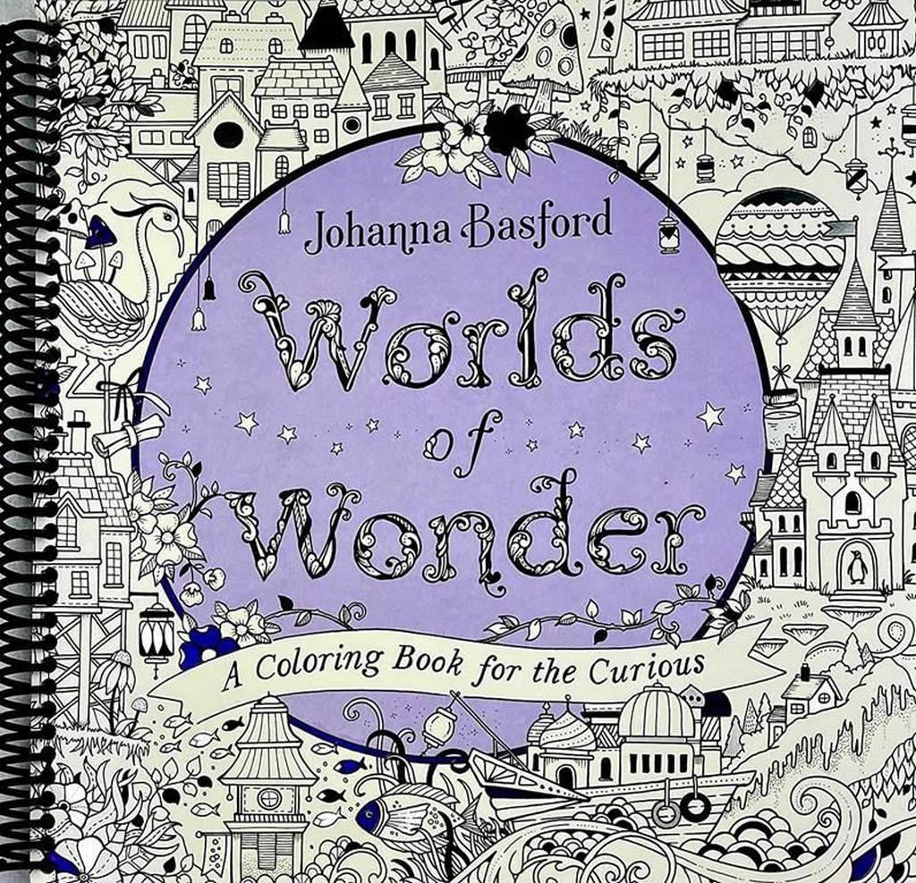 Worlds of Wonder: A Coloring Book for the Curious