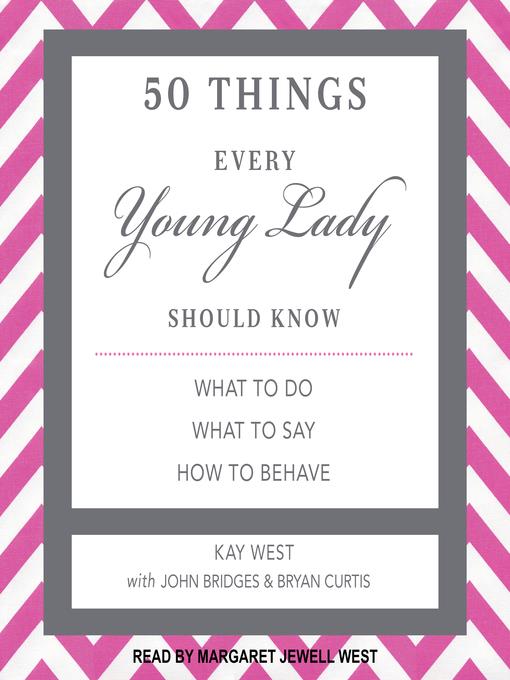 50 Things Every Young Lady Should Know