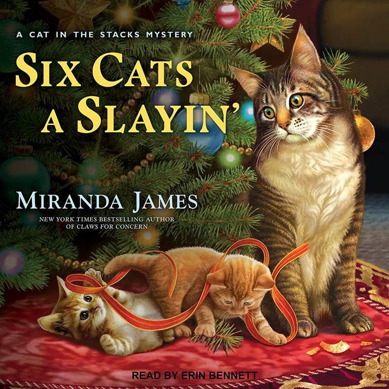 Six Cats a Slayin' (Cat in the Stacks Mystery, 10)