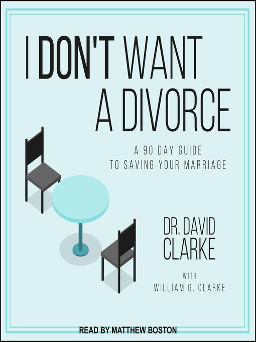 I Don't Want a Divorce