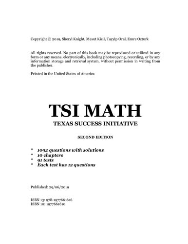 TSI Math