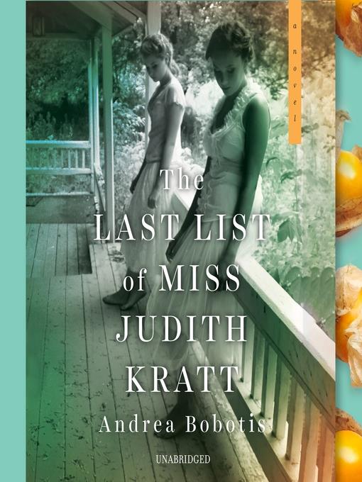 The Last List of Miss Judith Kratt