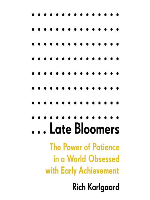 Late Bloomers