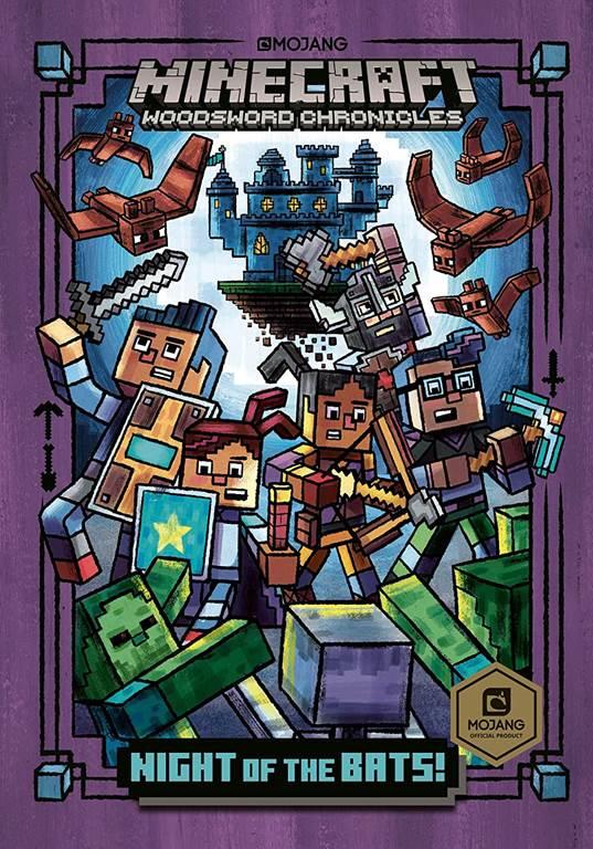 Night of the Bats! (Minecraft Woodsword Chronicles #2) (A Stepping Stone Book(TM))