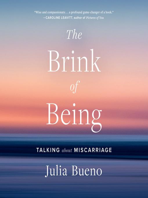 The Brink of Being