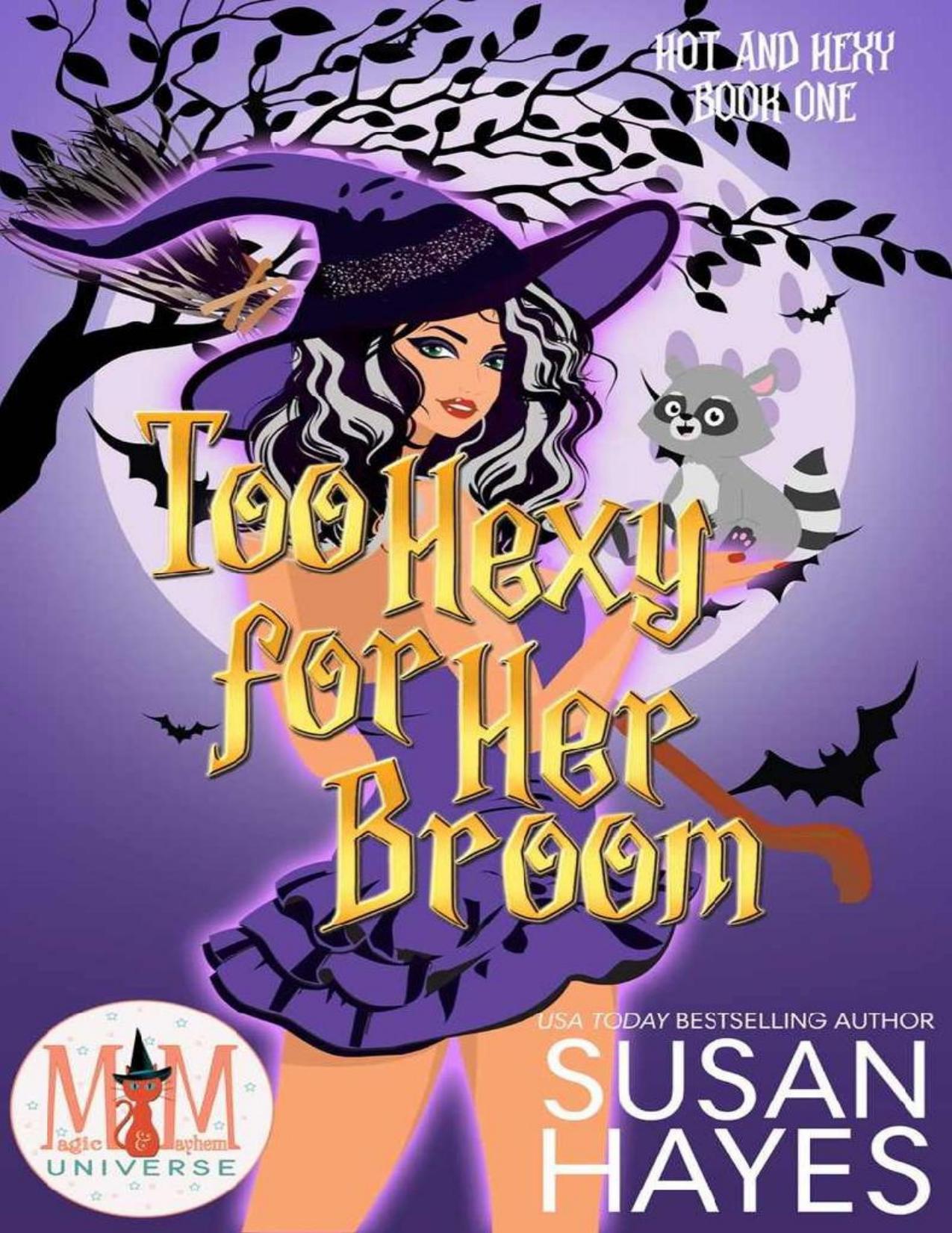 Too Hexy For Her Broom: Magic and Mayhem Universe (Hot and Hexy)